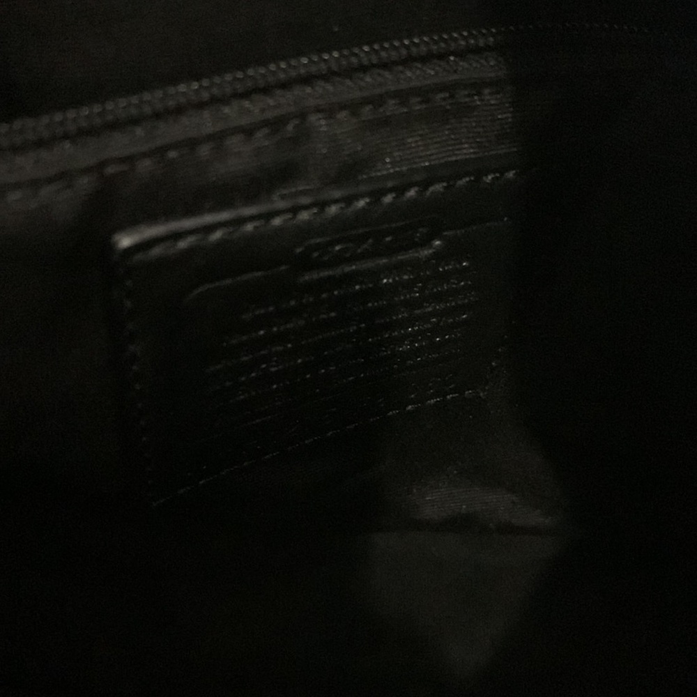 Coach black ocelot bag. - Picture 4 of 5